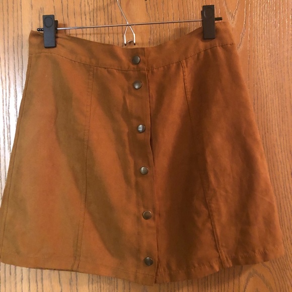 Orange/brown skirt - Picture 1 of 2